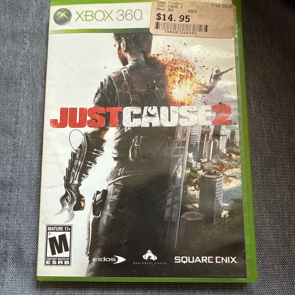 XBOX 360 Live Game Just Cause 2 (Microsoft Xbox 360)